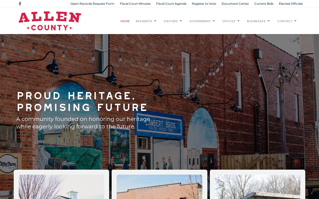Official Allen County Kentucky government home page
