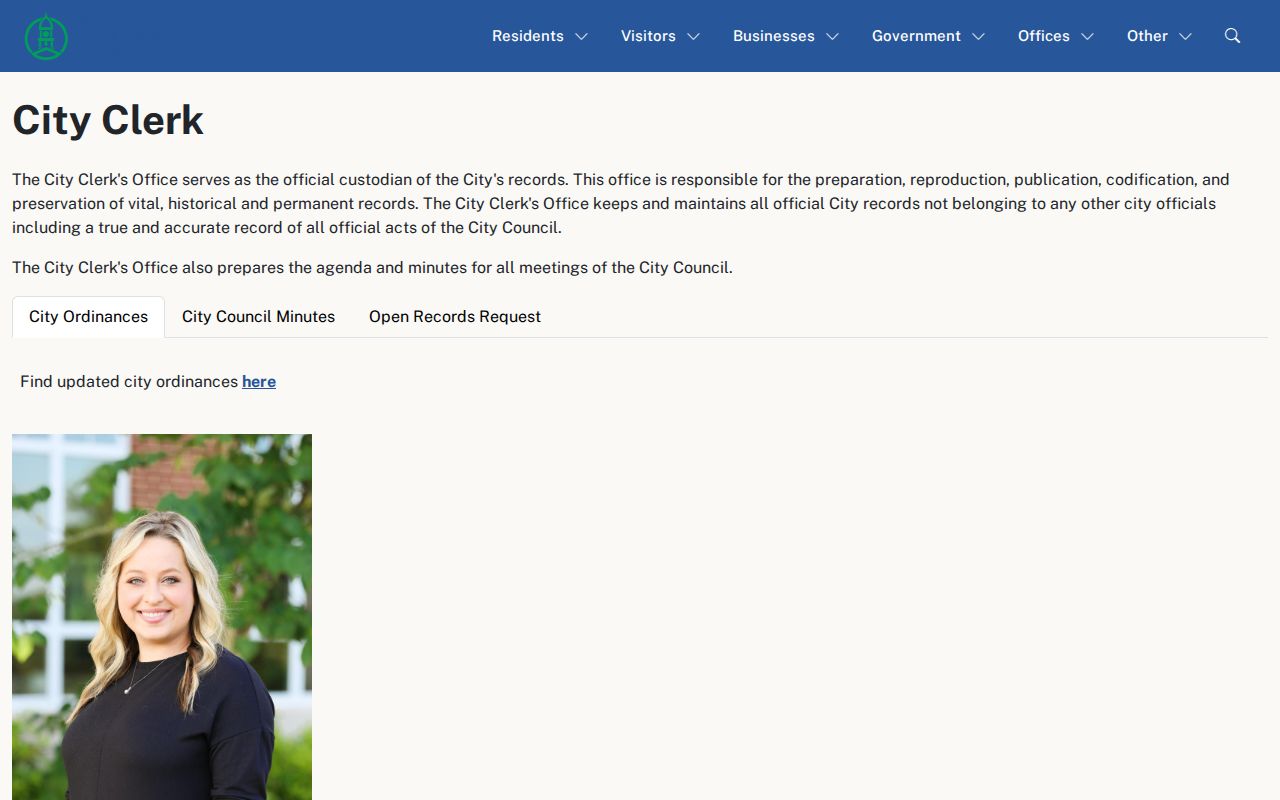 Scottsville criminal records City Clerk channel